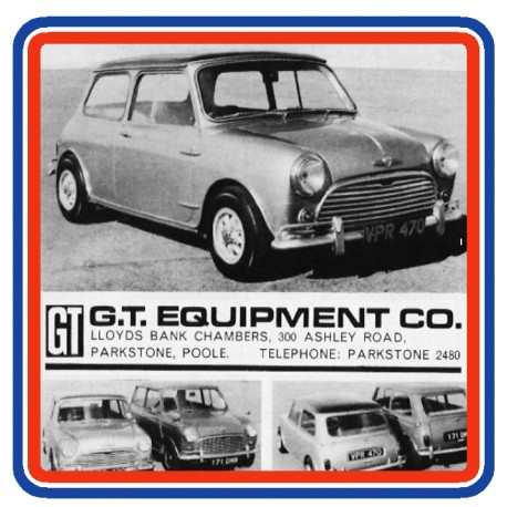 G.T. Equipment Co. Dealer Window Sticker
