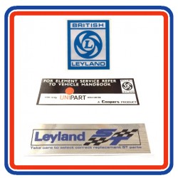 Mini 1275GT 3 Piece Engine Bay Sticker Bundle