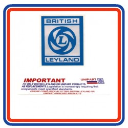 Mini 1275GT 2 Piece Engine Bay Sticker Bundle 75 on