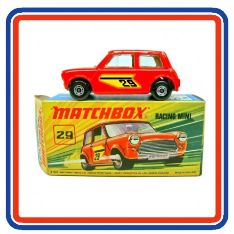 Matchbox Lesney Racing Mini "29" Stickers (Handed)