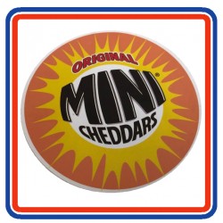 Original "MINI" Cheddars Sticker