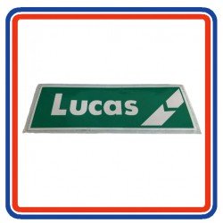 Lucas Car Battery Sticker