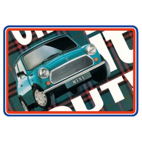 Rover Mini Sidewalk Full Engine Bay Sticker Bundle