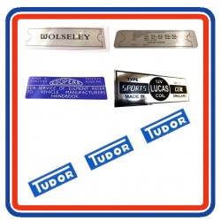 Wolseley Hornet 5 Piece Engine Bay Sticker Bundle 1963-1966