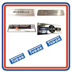 Wolseley Hornet 5 Piece Engine Bay Sticker Bundle 1966-1969