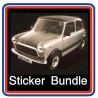 BL Mini Mk4 1100 'Mini Special' 5 Piece Engine Bay Sticker Bundle