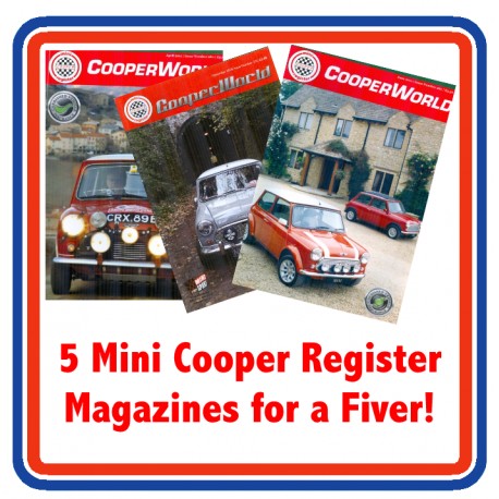 5x Mini Cooper Register Magazines for £5