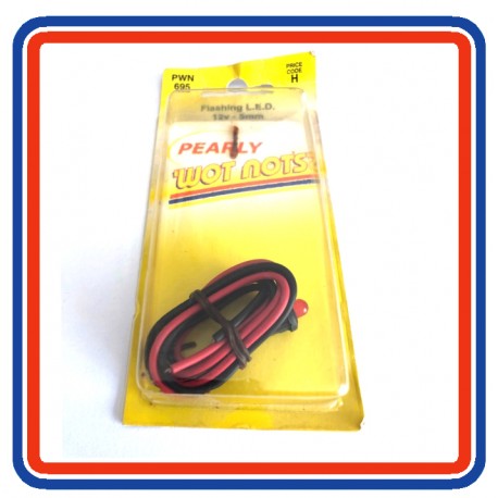 Flashing LED 12v 5mm