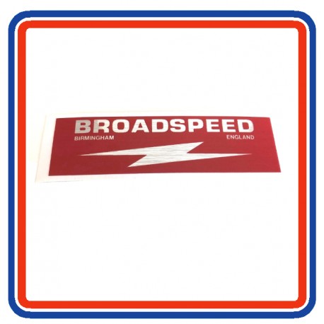 BROADSPEED Valve Cover Sticker CRCP384 CP384