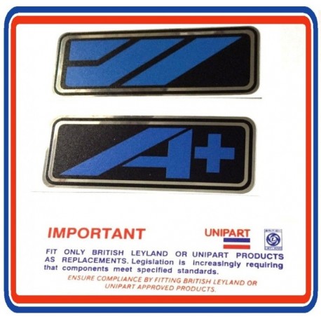 Austin Rover Mini 3 Piece Engine Bay Sticker Bundle