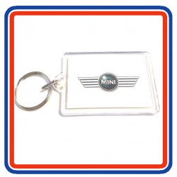 Rover Mini Logo Key Ring