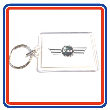 Rover Mini Logo Key Ring