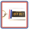Herbie The Love Bug Licence Plate Key Ring