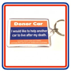 DONOR Car Novelty Key Ring