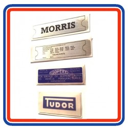 Morris Mini Mk1 850 1000 & Cooper Sticker Bundle 3