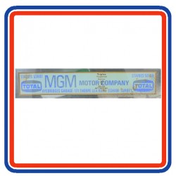 MGM Motor Company Staines Dealer Sticker