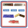 Morris Mini Mk1 850 1000 & Cooper Sticker Bundle 5