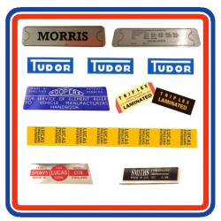 Morris Mini Mk1 850 1000 & Cooper Sticker Bundle 7