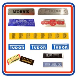 Morris Mini Mk1 850 1000 & Cooper Sticker Bundle 8