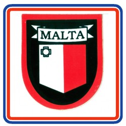 Malta Shield Bumper Sticker