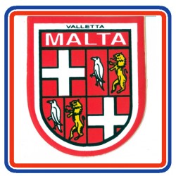 Malta Shield Bumper Sticker