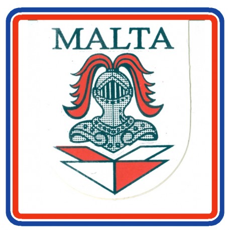 Malta Shield Bumper Sticker