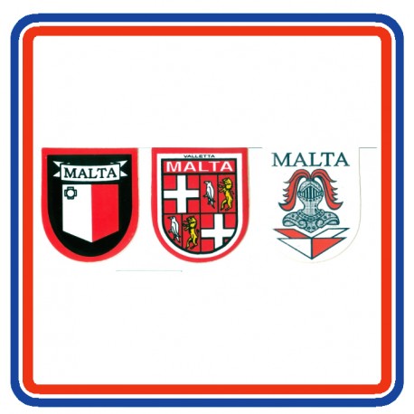 Malta Shield Bumper Sticker