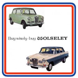 Buy Wisely - buy Wolseley window sticker