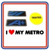 Austin Metro 3 Piece Sticker Bundle + I Love My Metro Sticker