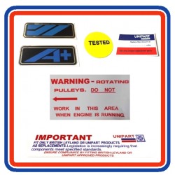 Austin Metro 6 Piece Sticker Bundle