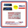 Austin Metro 6 Piece Sticker Bundle