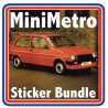 Austin MiniMetro 1.0 & 1.3L Full Engine Bay Sticker Bundle