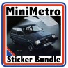 Austin MiniMetro HLS Full Engine Bay Sticker Bundle