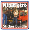Austin MiniMetro City Full Engine Bay Sticker Bundle