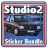 Austin Metro Studio2 Full Engine Bay Sticker Bundle
