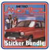 Austin MiniMetro Moritz Full Engine Bay Sticker Bundle