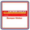Arthur Daley Motorama Replica Bumper Sticker