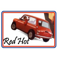 Austin Rover Mini Red Hot Full Engine Bay Sticker Bundle