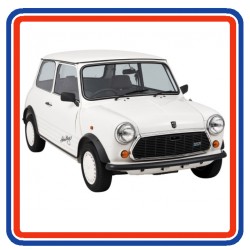 Austin Rover Mini Advantage 7 Piece Engine Bay Sticker Bundle