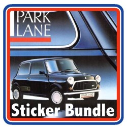 Austin Rover Mini Park Lane 7 Piece Engine Bay Sticker Bundle