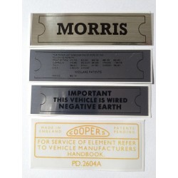 ADO16 Morris 1100 1300 Sticker Pack 3