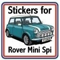 Rover Mini & Mini Cooper Spi Sticker Bundles