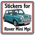 Rover Mini & Mini Cooper Mpi Sticker Bundles